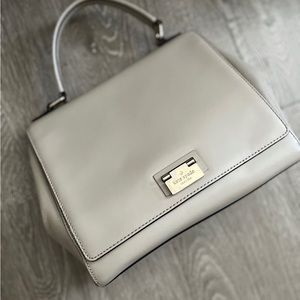 Kate Spade Tan Top Handle purse with strap